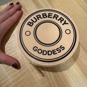 SOLD 100% Auth Burberry Jewelry mini bag